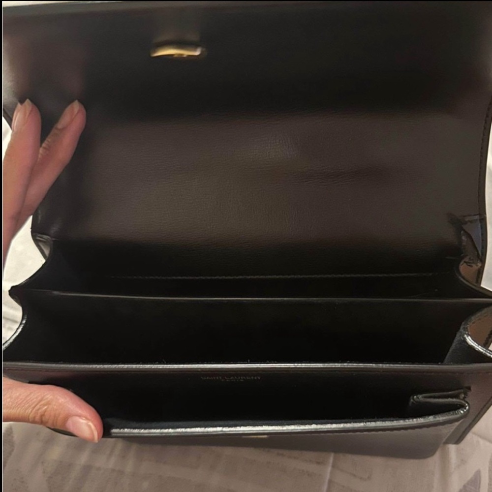 Saint Laurent YSL Sunset medium Black with gold hardware - Picture 5 of 5